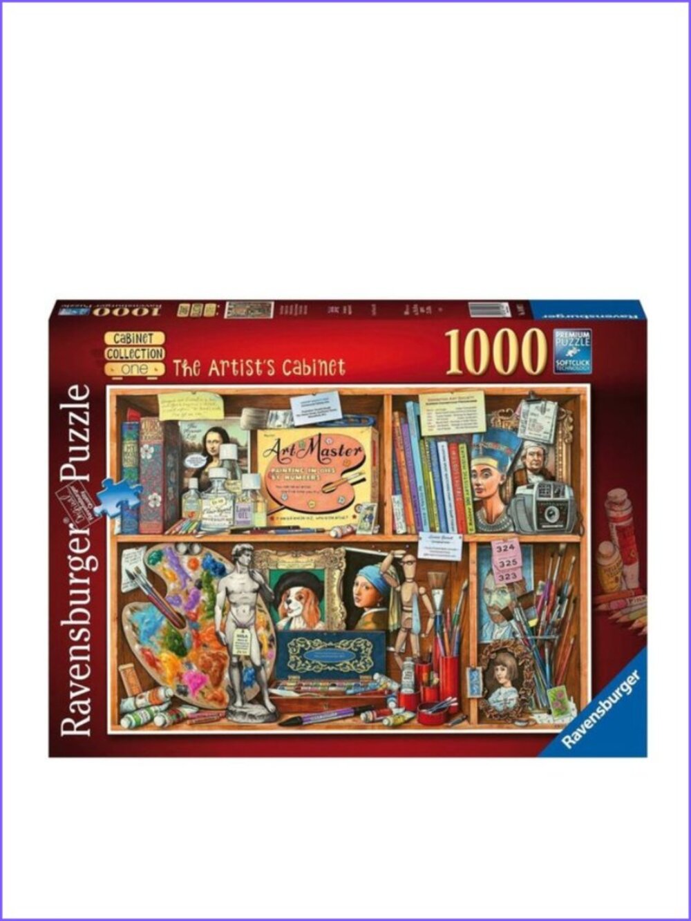 Ravensburger 1000pcs Puzzle- The Artist's Cabinet Adult Puzzle New In Box